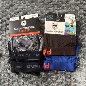 Men's Underwear - Black, Brown, Blue